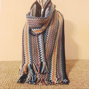 Missoni fringe scarf
